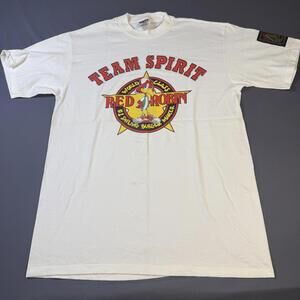 Team Spirit Red Robin #1 Burger Market Men's Size Large Shirt